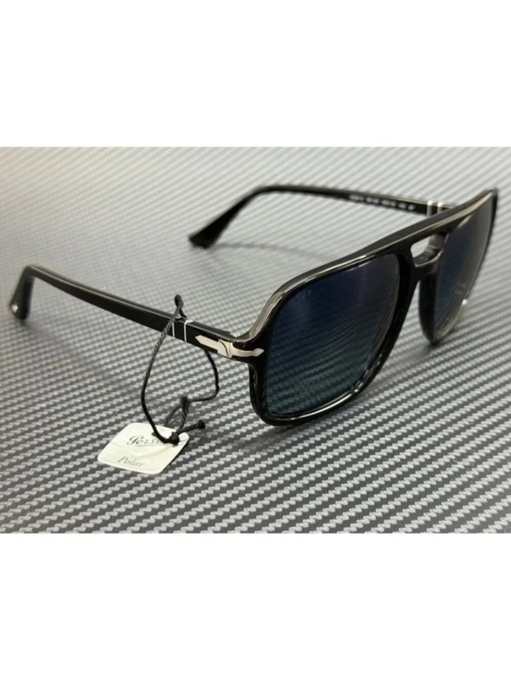 New Persol Men Black Sunglasses 58-19-150